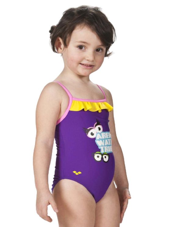 Arena Water Tribe Rouche Girls One Piece