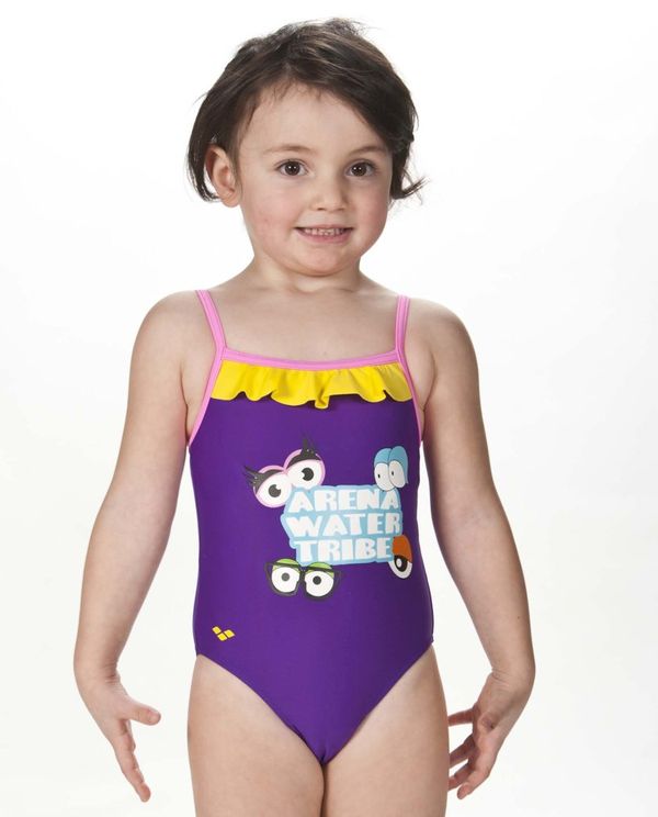 Arena Water Tribe Rouche Girls One Piece