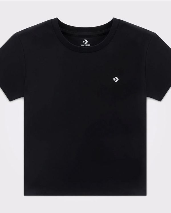 Converse Cropped T-Shirt Γυναικείο (10027252-A02)