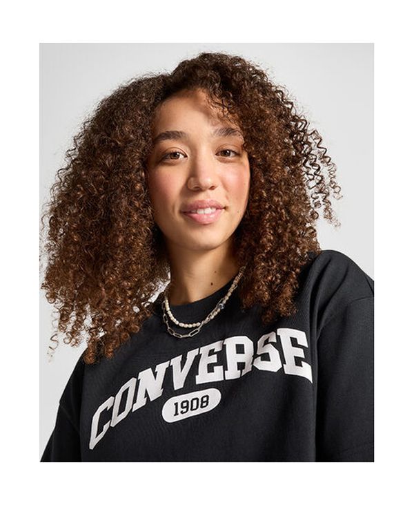 Converse Sporty Crop Top Κοντομάνικο Γυναικείο (10027253-A01)