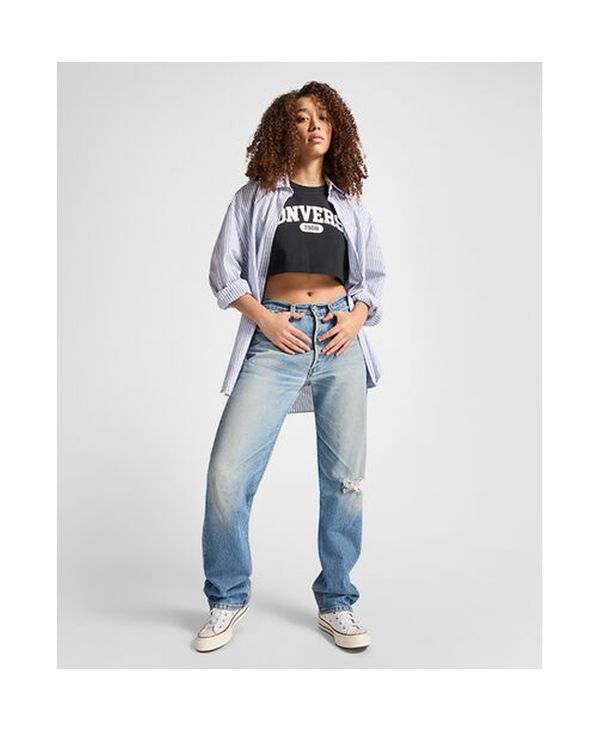 Converse Sporty Crop Top Κοντομάνικο Γυναικείο (10027253-A01)