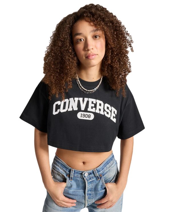 Converse Sporty Crop Top Κοντομάνικο Γυναικείο (10027253-A01)