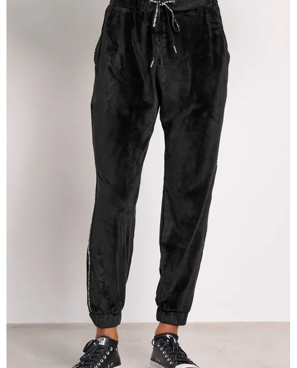 Body Talk Velour Παντελόνι Φόρμας Γυναικείο (1242-903800-00100)