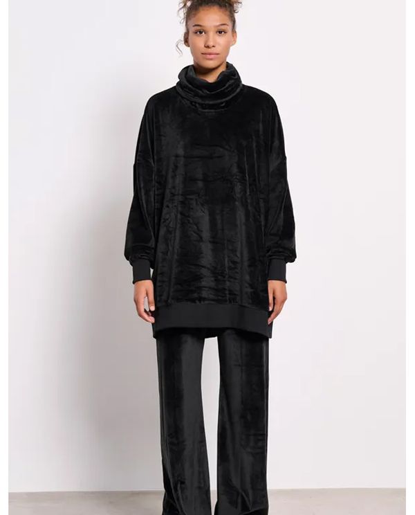 Body Talk Velour Wide Παντελόνι Φόρμας Γυναικείο (1242-903900-00100)