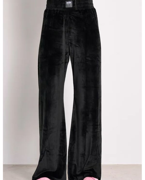 Body Talk Velour Wide Παντελόνι Φόρμας Γυναικείο (1242-903900-00100)