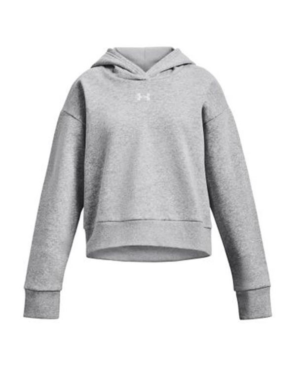 Under Armour Rival Fleece Crop Hoodie (1379517 012)
