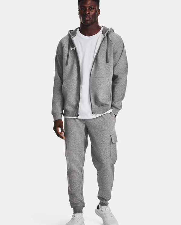Under Armour Rival Fleece Fz Hoodie Ζακέτα Βαμβακερή Ανδρική (1379767 025)