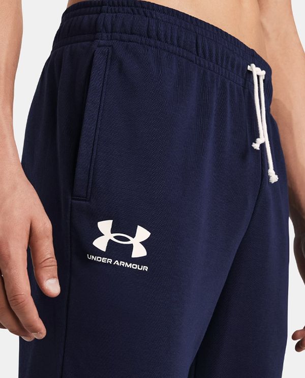 Under Armour Rival Terry Jogger Παντελόνι Φόρμας Ανδρικό (1380843 410)
