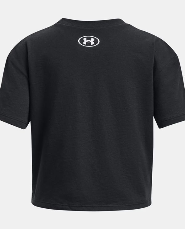 Under Armour Crop Top Sportstyle Logo Ss Κοντομάνικο (1380878 001)