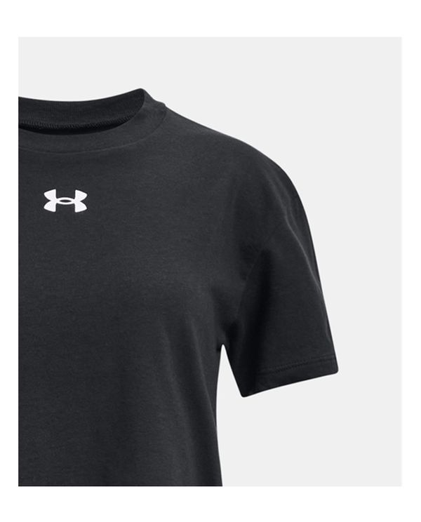 Under Armour Crop Top Sportstyle Logo Ss Κοντομάνικο (1380878 001)