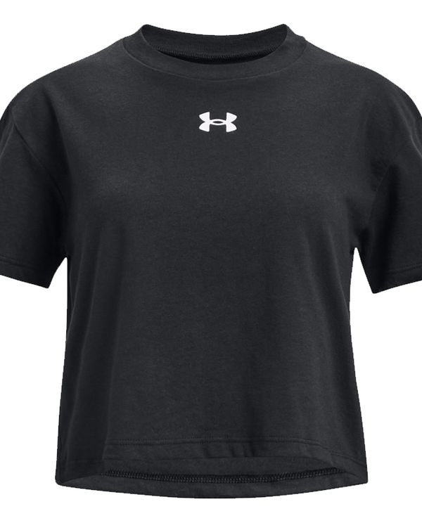 Under Armour Crop Top Sportstyle Logo Ss Κοντομάνικο (1380878 001)