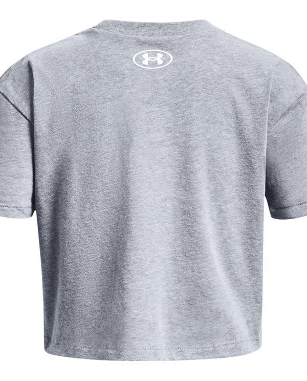 Under Armour Crop Top Sportstyle Logo Ss Κοντομάνικο Γυναικείο (1380878 035)