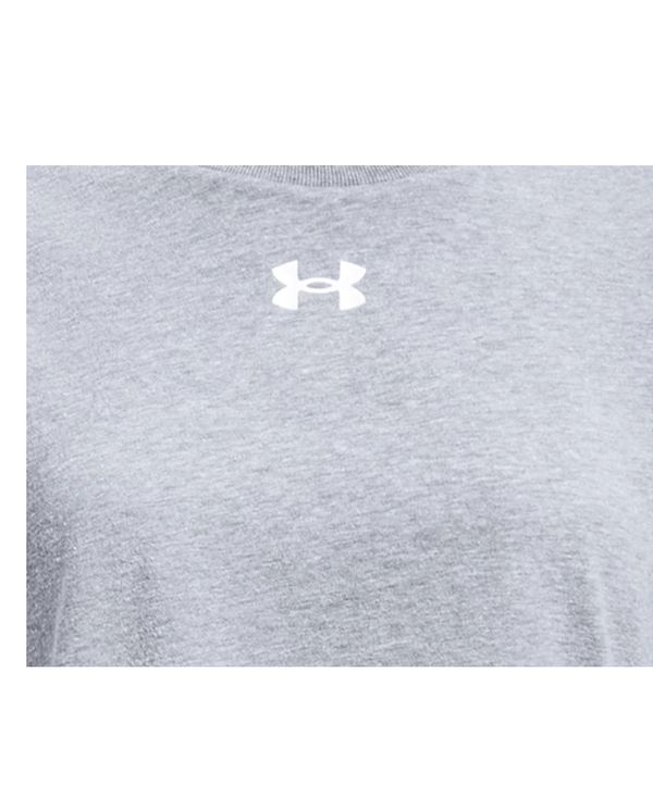 Under Armour Crop Top Sportstyle Logo Ss Κοντομάνικο Γυναικείο (1380878 035)
