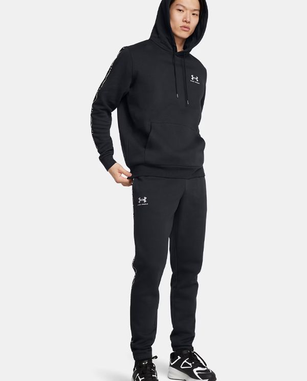 Under Armour Icon Fleece Jgr Taping Παντελόνι Φόρμας Ανδρικό (1389358 001)