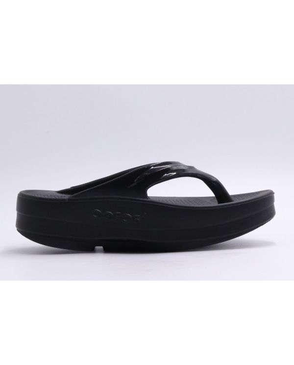 Oofos Oomega Thong Women Σαγιονάρες (1410 BLACK)
