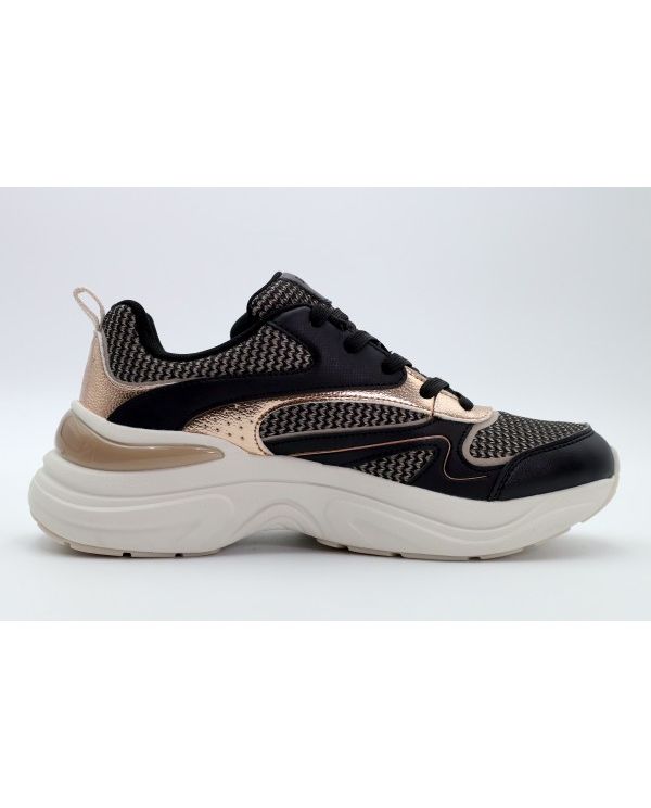 Skechers Metallic Soiree Sneakers (177566-BKGD)