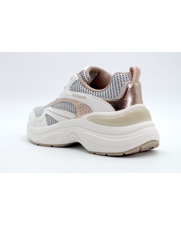 Skechers Metallic Soiree Sneakers (177566-WTGD)