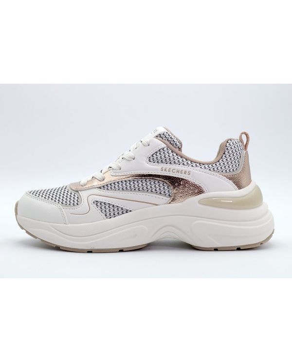 Skechers Metallic Soiree Sneakers (177566-WTGD)