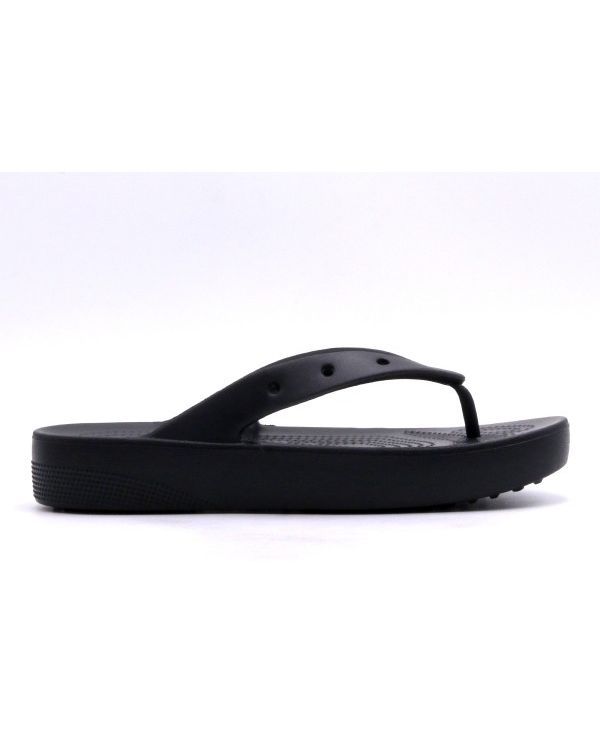 Crocs Classic Platform Σαγιονάρες (207714-001)