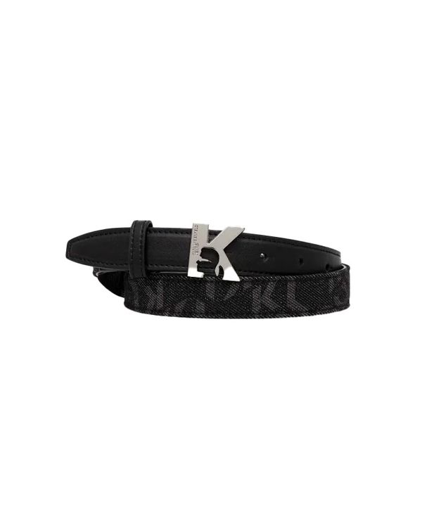 Karl Lagerfeld K Logo Aop Denim Belt (236J3104 J120)