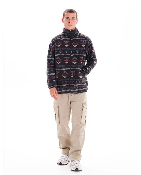 Emerson Ζακέτα Fleece Ανδρική (242.EM29.109 PR412 EBONY)
