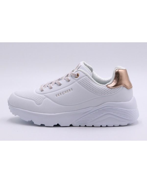 Skechers Metallic Mode Sneakers (310384L-WHT)
