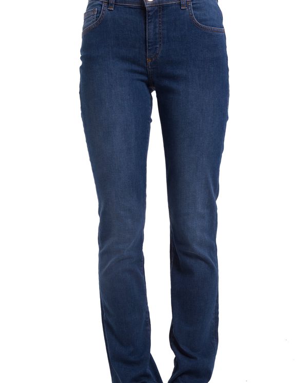 Γυναικείο σκούρο τζην παντελόνι Trussardi Jeans
