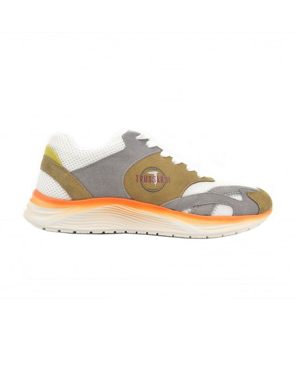 Trussardi ανδρικά sneakers suede 
