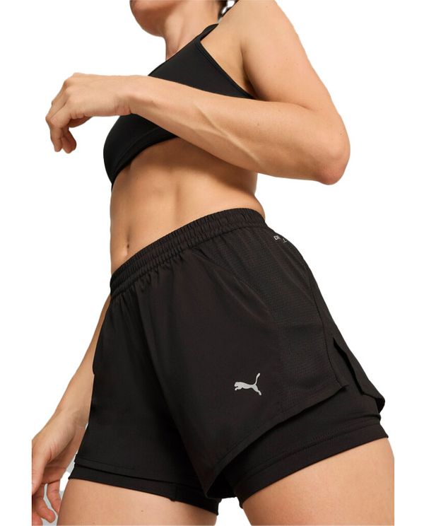Puma Run Fav Velcty 2In1 Σορτς Με Εσωτερικό Κολάν Γυναικείο (525763 01)