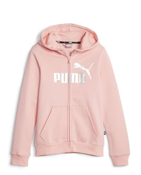 Puma Ess- Logo Ζακέτα Με Κουκούλα Βαμβακερή (672113 63)