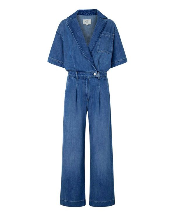 Denim Μακριά Ολόσωμη Φόρμα Soleil PEPE JEANS