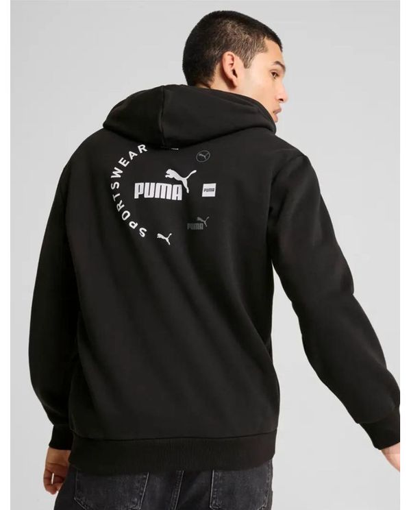 Puma Power Full-Zip Ζακέτα Βαμβακερή Ανδρική (681740 01)