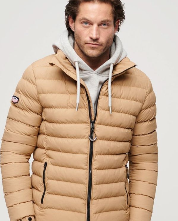 Puffer Μπουφάν Fuji Embroidered Padded Jacket SUPERDRY