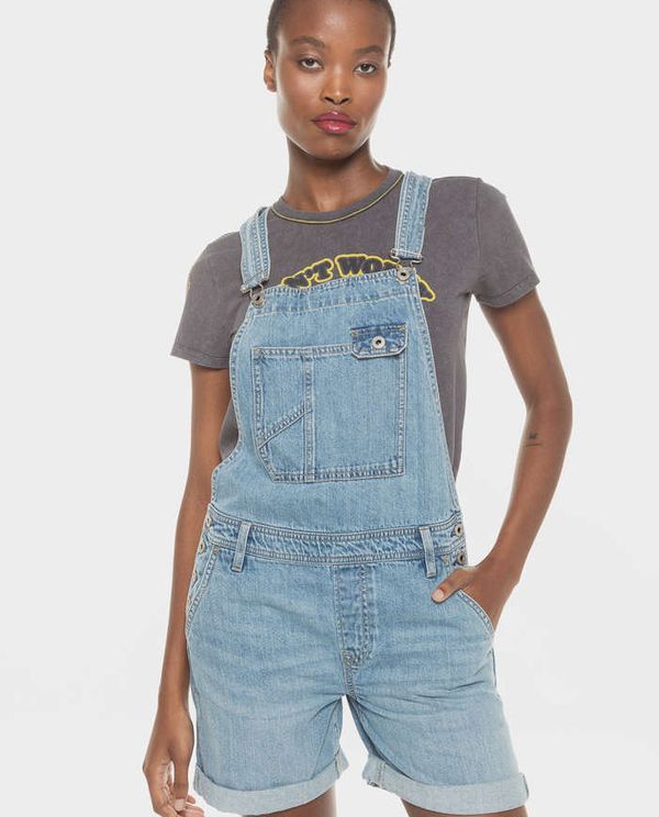 Denim Ολόσωμη Φόρμα Κοντή Abby Fabby PEPE JEANS