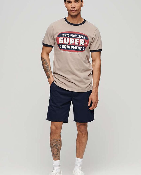 Υφασμάτινη Βερμούδα Walk SUPERDRY