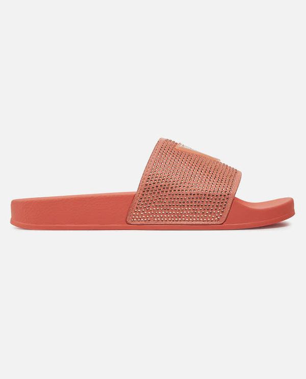 Παντόφλες Κολυμβητηρίου με Στρας GUESS