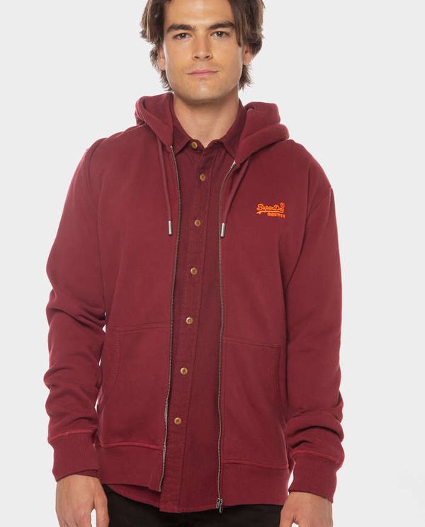 Ζακέτα Φούτερ Με Κουκούλα Essential Logo Zip Hoodie SUPERDRY