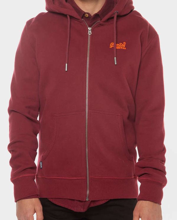 Ζακέτα Φούτερ Με Κουκούλα Essential Logo Zip Hoodie SUPERDRY