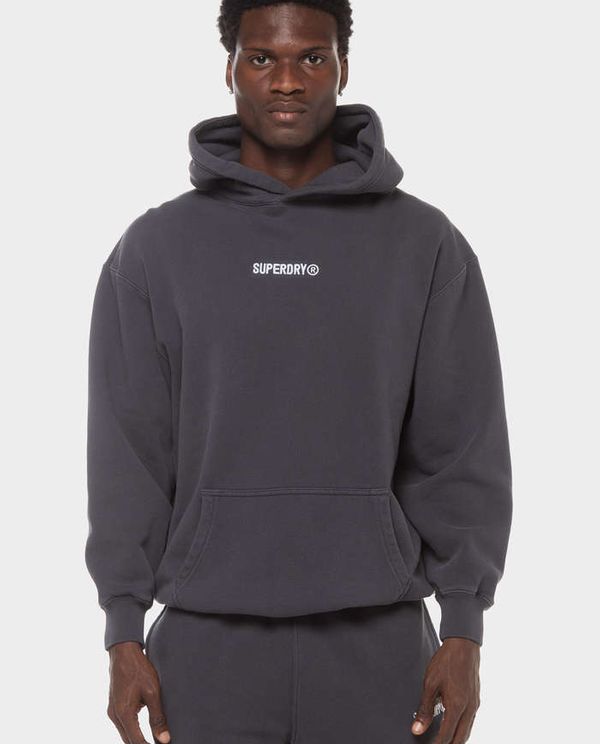 Μπλούζα Φούτερ Με Κουκούλα Micro Logo Graphic SUPERDRY