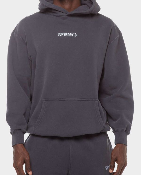 Μπλούζα Φούτερ Με Κουκούλα Micro Logo Graphic SUPERDRY