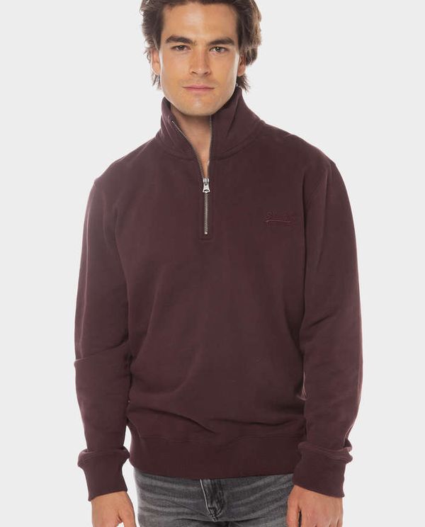 Μπλούζα Φούτερ Essential Logo Henley SUPERDRY
