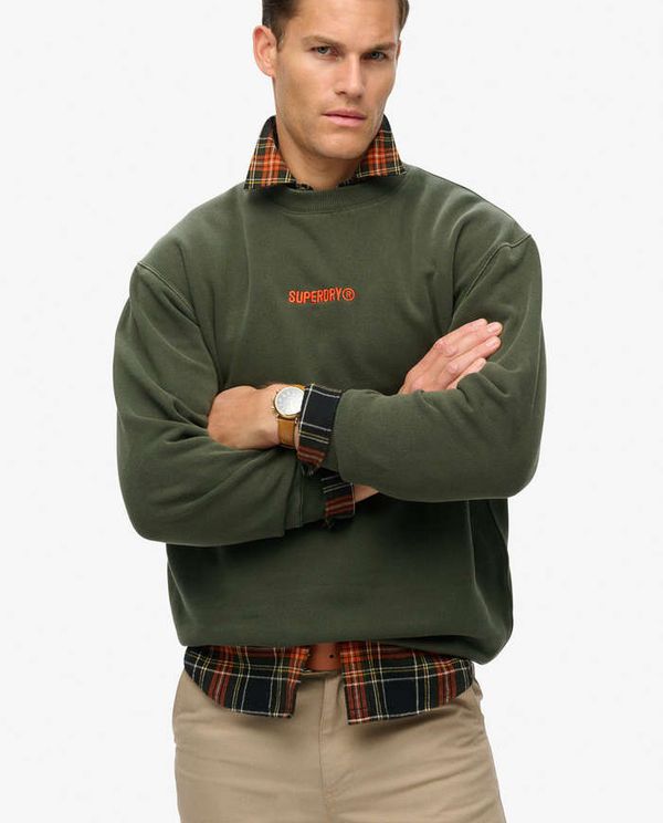 Μπλούζα Φούτερ Micro Logo Graphic SUPERDRY