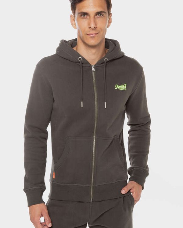 Ζακέτα Φούτερ Με Κουκούλα Essential Logo Zip Hoodie SUPERDRY