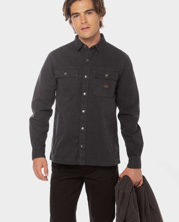 Overshirt Organic Cotton Canvas Workwear SUPERDRY
