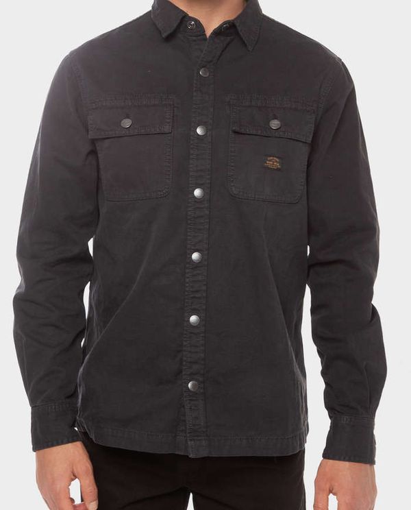 Overshirt Organic Cotton Canvas Workwear SUPERDRY