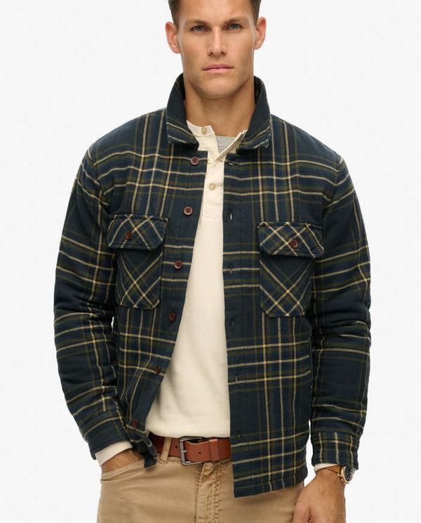 Καρό Overshirt Surplus Check Jacket SUPERDRY