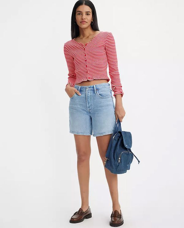 Levis 501 Σορτς Τζιν Γυναικείο (858330055)