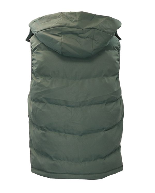 Fila Clay Μπουφάν Αμάνικο Ανδρικό (APERMF24002 DARK GREEN)