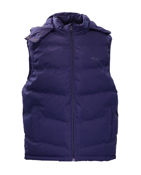 Fila Clay Μπουφάν Αμάνικο Ανδρικό (APERMF24002 NAVY)
