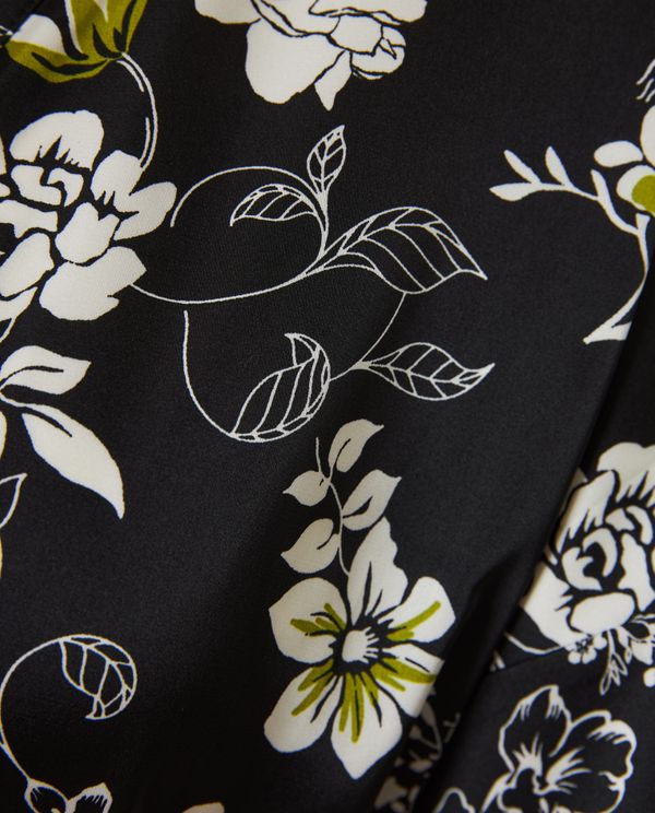 Loose fit κοντό εμπριμέ kimono